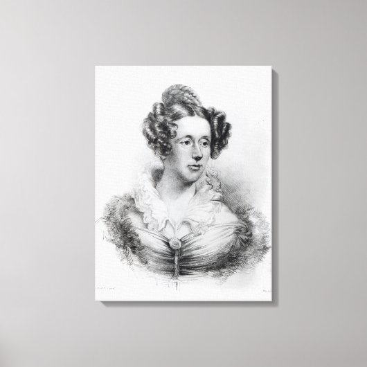 Mary Fairfax Greig Somerville Canvas Afdruk (Voorkant)