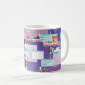 Mary Fields · Pink Noise Koffiemok (Voorkant rechts)