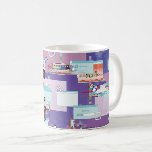 Mary Fields · Pink Noise Koffiemok (Voorkant rechts)