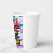 Mary Fields · Pink Noise Papieren Bekers (Links)