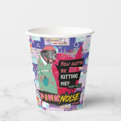 Mary Fields · Pink Noise Papieren Bekers (Voorkant)