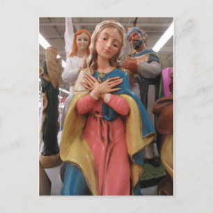 Mary Figurine Briefkaart