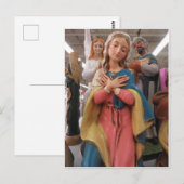 Mary Figurine Briefkaart (Voorkant / Achterkant)