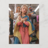Mary Figurine Briefkaart (Voorkant)