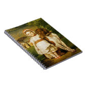 Mary Fox met haar Spaanse wijzerhond (G.F. Watts) Notitieboek (Rechterzijde)