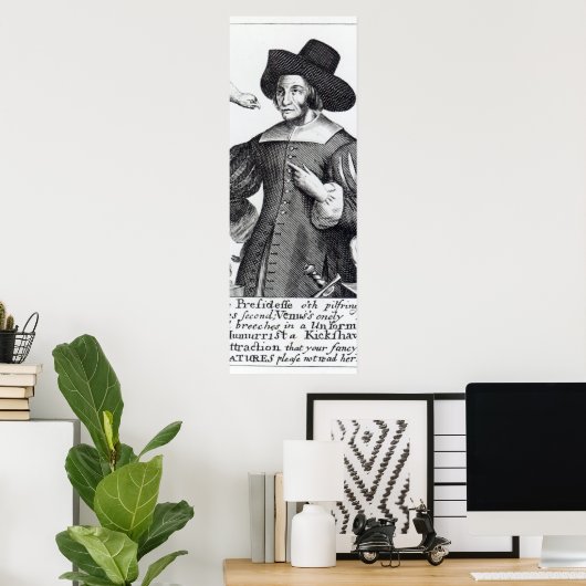 Mary Frith Poster (Thuiskantoor)