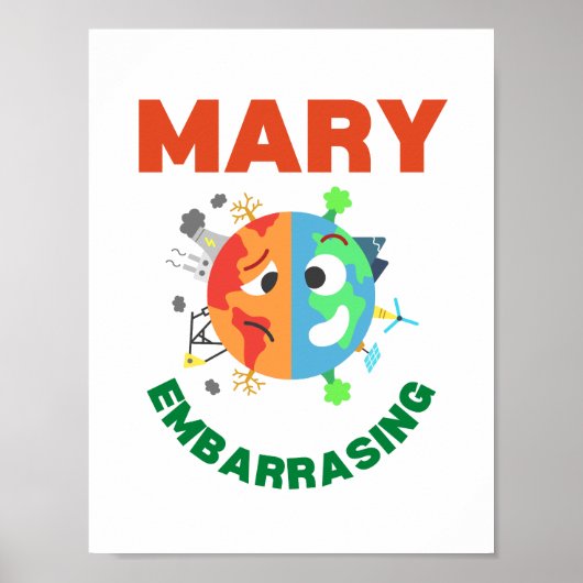 Mary Gênant Poster (Voorkant)