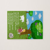Mary Had a Little Lamb Rijmpje Puzzel (Horizontaal)