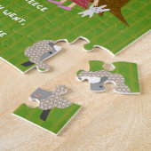 Mary Had a Little Lamb Rijmpje Puzzel (Zijkant)