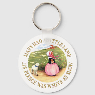 Mary Had a Little Lamb Sleutelhanger