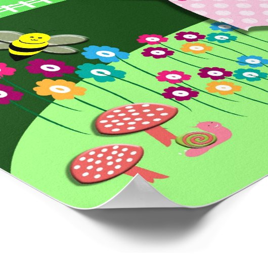 Mary had een klein Afbeelding met een luiderig rit Poster (Hoek)