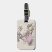 Mary had een kleine lampzuster Rhyme Bagagelabel (Voorkant verticaal)