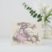 Mary had een kleine lampzuster Rhyme Briefkaart (Staand voorkant)