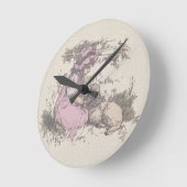 Mary had een kleine lampzuster Rhyme Ronde Klok (Hoek)