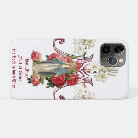 Mary Hail Mary Prayer Case-Mate iPhone Case (Achterkant (horizontaal))