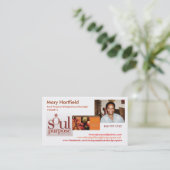 Mary Hartfield Soul Purpose Visitekaartje (Staand voorkant)
