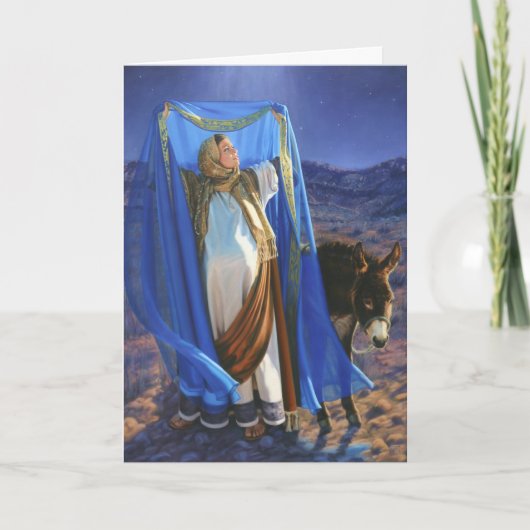 Mary heeft deze dingen feestdagen kaart (Voorkant)