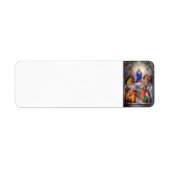 Mary, Help van christenen Terug Adres Etiket (Voorkant)