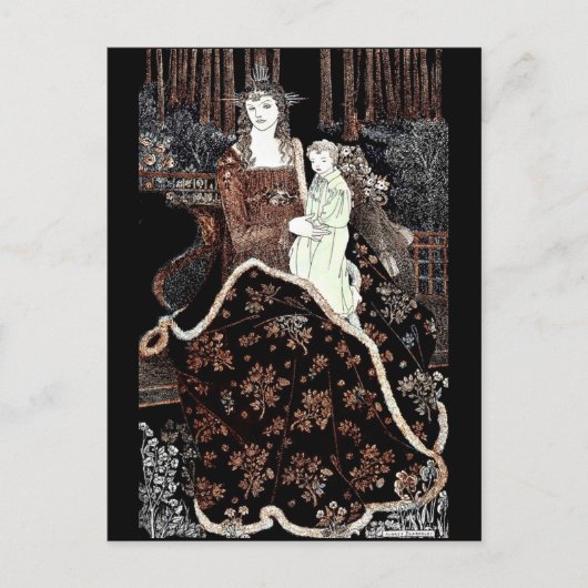 Mary Holding Baby Jesus Briefkaart (Voorkant)