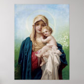 Mary holding Jesus Poster (Voorkant)