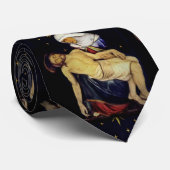 Mary Holding Jesus Stropdas (Opgerold)