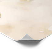 Mary Holding Lamb Waterverf Art Print (Hoek)