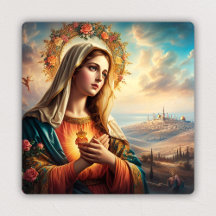 Mary Holy Heart Christelijk