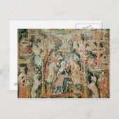 Mary in de tempel, Scenes uit het leven van de Briefkaart (Voorkant / Achterkant)