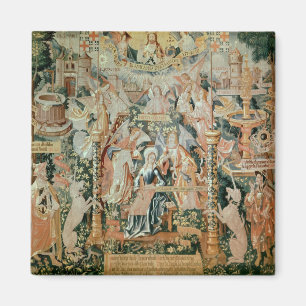 Mary in de tempel, Scenes uit het leven van de Magneet