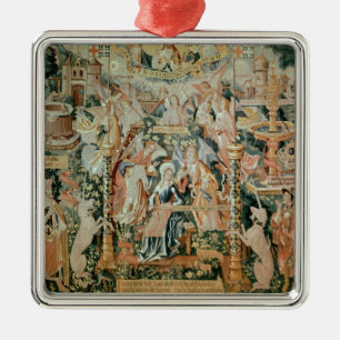 Mary in de tempel, Scenes uit het leven van de Metalen Ornament