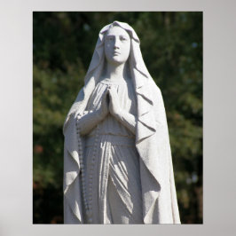 Mary in Prayer 16x20 Poster