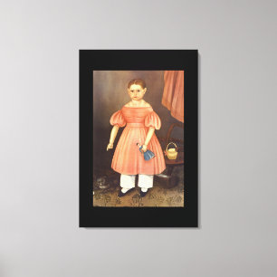 Mary Jane Smith', Joseph Whiting_Portretten Canvas Afdruk