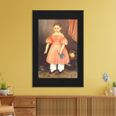 Mary Jane Smith', Joseph Whiting_Portretten Canvas Afdruk (Insitu (Woonkamer))