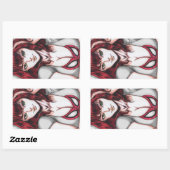 Mary Jane Watson Rechthoekige Sticker (Vel)