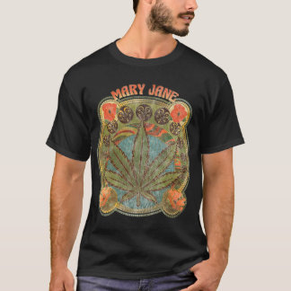 Mary Jane, Weed,  rokerkunst T-shirt