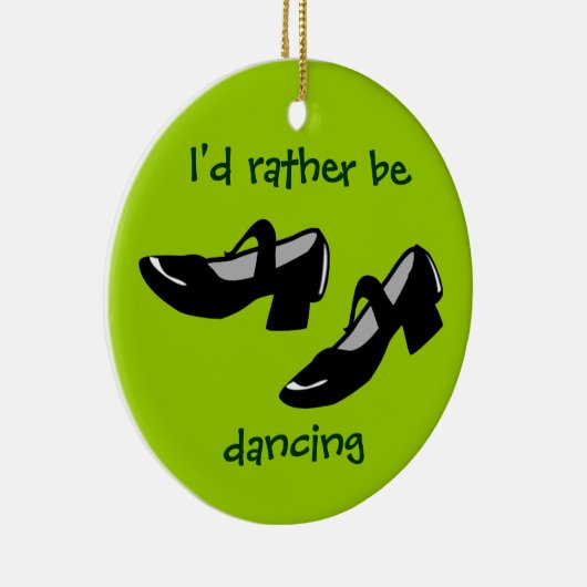 Mary Janes Dance schetst ID eerder dansend Keramisch Ornament (Rechts)