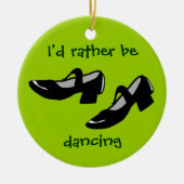 Mary Janes Dance schetst ID eerder dansend Keramisch Ornament (Voorkant)