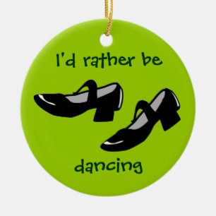 Mary Janes Dance schetst ID eerder dansend Keramisch Ornament