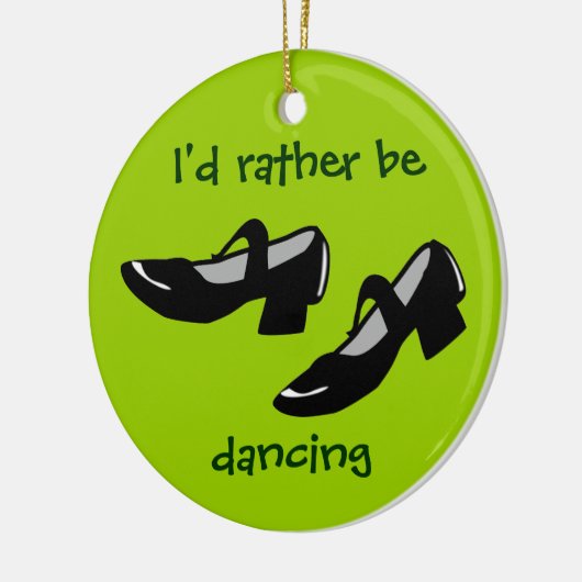 Mary Janes Dance schetst ID eerder dansend Keramisch Ornament (Links)