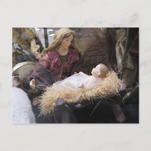 Mary & Jesus Briefkaart (Voorkant)