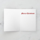 Mary, Jesus en John Doopsgezind Feestdagen Kaart (Binnen)