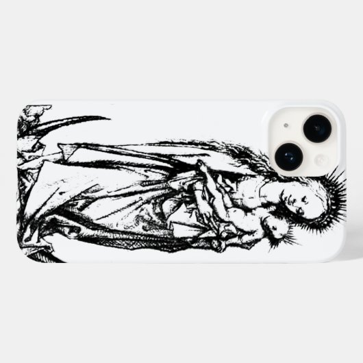 Mary Jesus Madonna Kind Case-Mate iPhone Case (Achterkant (horizontaal))