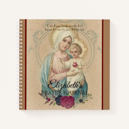 Mary Jesus  Notitieboek (Voorkant)