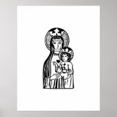 Mary & Jesus Poster (Voorkant)