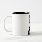 Mary & Jesus Tweekleurige Koffiemok (Links)