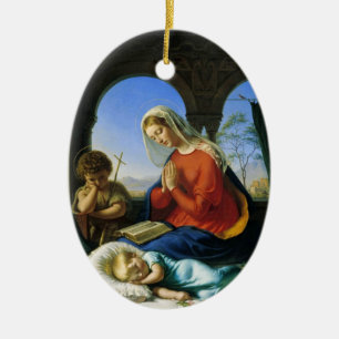 Mary, Jezus en John de Baptist Ornament