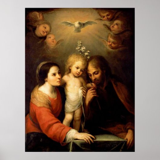 Mary, Jezus en Joseph Poster (Voorkant)