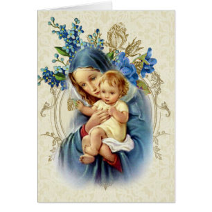 Mary & Jezus rouwkaart troost trouwkaart dank je w