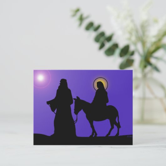 Mary & Joseph Briefkaart (Staand voorkant)