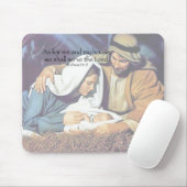 Mary, Joseph en Jezus Muismat (Met muis)